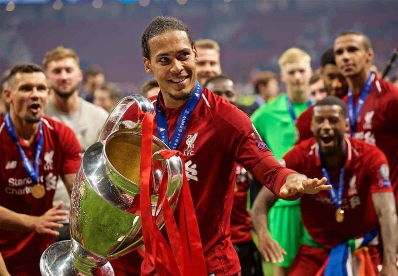 Cầu thủ người Hà Lan là nhân tố quan trọng trong chiến thắng Premier League 2019 của Liverpool