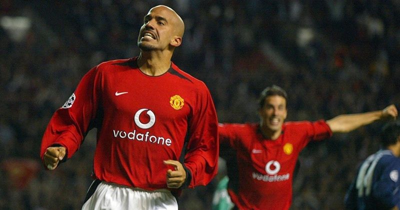 Juan Sebastián Verón thi đấu tỏa sáng trong màu áo của Manchester United